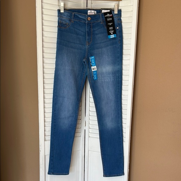 Girls size 18 slim Super Skinny stretch blue jeans Jordache NWT - Picture 4 of 11